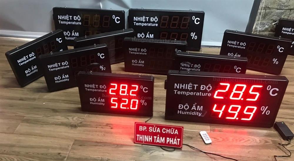 bảng theo dõi nhiệt độ